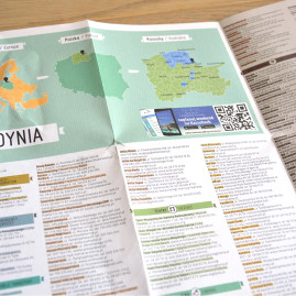 Gdynia – Twoja mapa miasta – ulotka 2014
